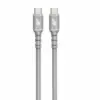 TB USB C - USB C кабел 1 m. silicone сив