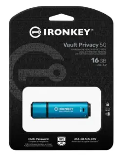 Alternative view of Kingston Pendrive IronKey Vault Privacy 16GB FIPS197 AES-256