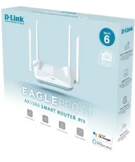 D-Link Router R15 Smart AX1500 1xWAN 3xLAN