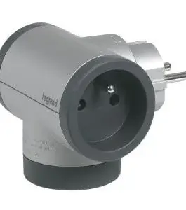 Legrand Rozg obrot 2xP+Z +USB AC-ALU