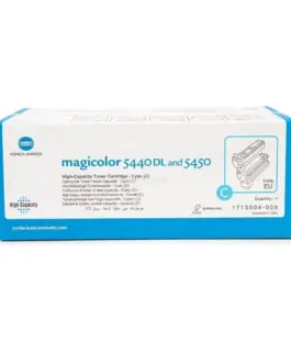 ТОНЕР КАСЕТА ЗА KONICA MINOLTA MC 5440/5450 Series - Cyan - HIGH CAPACITY - PN 1710604008 (1710604-008) /