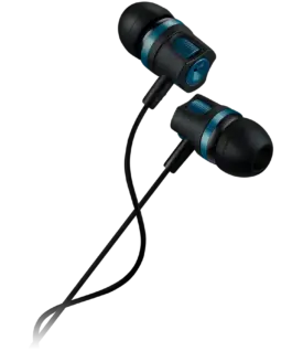 Слушалки CANYON Stereo earphones with microphone 1.2M green