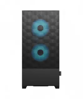 Fractal Design кутия за компютър Pop Air TG Clear Tint RGB cyan core - Image 5