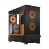 Fractal Design кутия за компютър Pop Air TG Clear Tint RGB оранжев core
