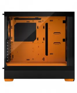 Alternative view of Fractal Design кутия за компютър Pop Air TG Clear Tint RGB оранжев core