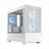 Fractal Design кутия за компютър Pop Mini Air TG Clear Tint RGB бял