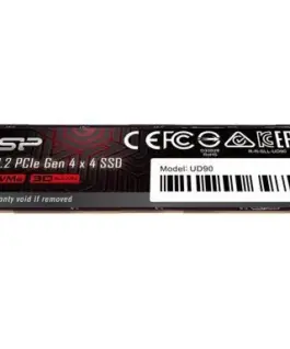 Silicon Power SSD UD90 1TB PCIe M.2 2280 NVMe Gen 4×4 5000/4800 MB/s