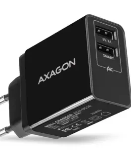 AXAGON AXAGON ACU-DS16 мрежово зарядно 2x 5V-2.2A + 1A
