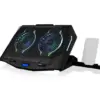 MODECOM Лаптоп Cooling Stand CF21 RGB SILENT FAN черен