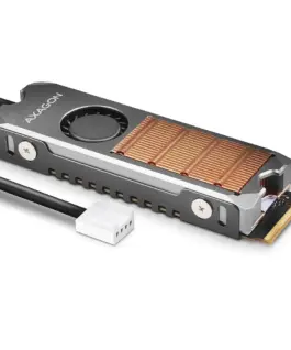 AXAGON AXAGON CLR-M2FAN activ e fan M.2 SSD 80mm SSD