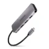 AXAGON Hub HMC-5 2x USB-A HDMI SD/microSD USB 3.2 Gen 1 PD 100W 20cm USB-C кабел