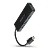 AXAGON Hub HUE-G1C 4x USB3.2 Gen 1 SLIM 14cm Type-C кабел