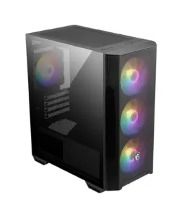 Alternative view of MSI Case Mag Forge M100R Tempeчервен glass USB 3.2