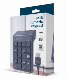 Alternative view of Gembird Wiчервен numeric keypad KPD-U-03