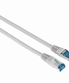 Мрежов пач кабел HAMA F/UTP CAT 6 RJ-45 - RJ-45 1Gbit/s 3.0 m Сив Булк