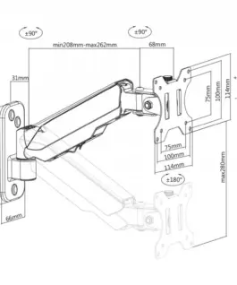 Digitus Monitor Wall Mount DA-90396