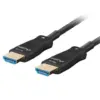 Lanberg кабел HDMI M/M v2.1 30M 8K черен optical OAC