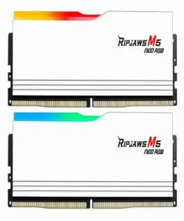Памет за компютър G.SKILL Ripjaws M5 Neo RGB White 32GB(2x16GB) DDR5-6000