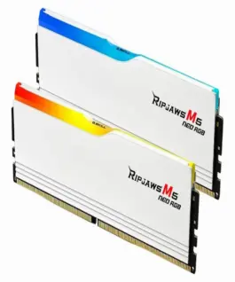 Alternative view of Памет за компютър G.SKILL Ripjaws M5 Neo RGB White 32GB(2x16GB) DDR5-6000