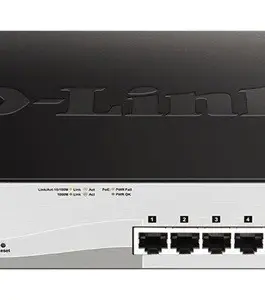 D-Link Switch DGS-1210-10MP 8GE PoE 2SFP