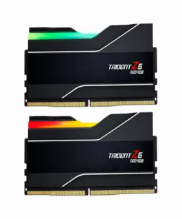 Памет за компютър G.SKILL Trident Z5 Neo RGB 32GB(2x16GB) DDR5 6400MHz F5-6400J3039G16GX2-TZ5NR - AMD