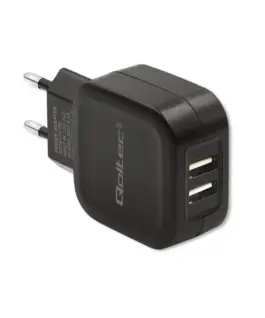 Qoltec зарядно 17W | 5V | 3.4A | 2xUSB