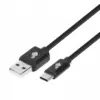TB USB - USB C 3 m. кабел tape черен