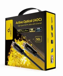 Alternative view of Gembird кабел AOC High Speed HDMI with ethernet premium 50 m