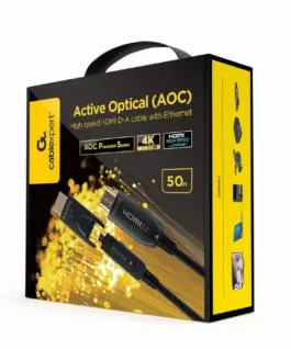 Alternative view of Gembird кабел AOC High Speed HDMI with ethernet 50 m with адаптер D/A