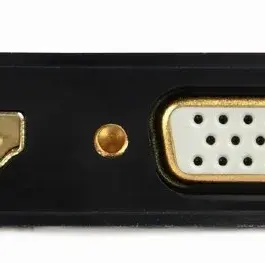 Gembird HDMI male to HDMI female + VGA female адаптер with audio and extra power