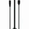 Gembird HDMI male to HDMI female + VGA female адаптер with audio and extra power port