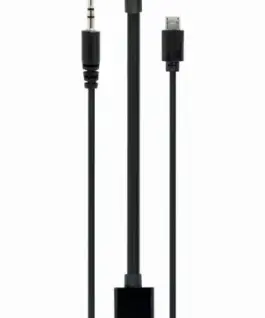 Gembird HDMI male to HDMI female + VGA female адаптер with audio and extra power port