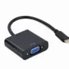 Gembird адаптер USB-C to VGA 1080P 60Hz