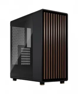 Alternative view of Fractal Design Case North Charcoal черен TG Light