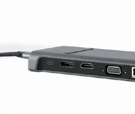 Gembird адаптер USB-C 9in1