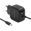 Qoltec зарядно 17W | 5V | 3.4A | USB + кабел Micro USB