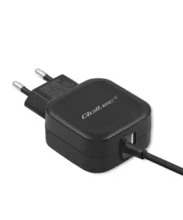 Qoltec зарядно 17W | 5V | 3.4A | USB + кабел Micro USB