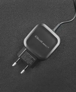 Qoltec зарядно 17W | 5V | 3.4A | USB + USB typ C
