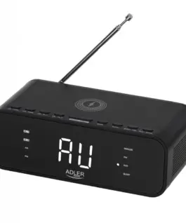 Alternative view of Adler Clockradio AD 1192B черен