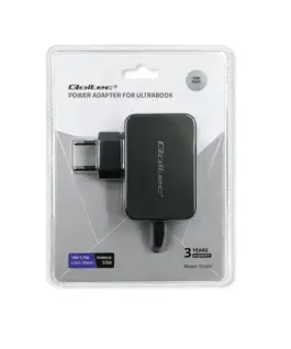 Alternative view of Qoltec Power адаптер for ultrabook Asus 33W, 19V