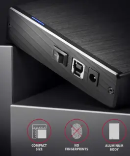 AXAGON External ALINE Box EE35-XA3 USB 3.2 Gen 1 – SATA 3.5 inch