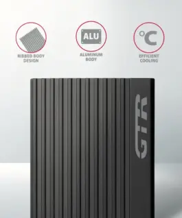 AXAGON THIN RIB 42-80mm box USB-C 3.2 Gen2 – M.2 NVMe SSD