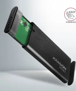 AXAGON ALU box EEM2-SBC USB-C 3.2 Gen 2 – M.2 SATA SSD 30-80mm