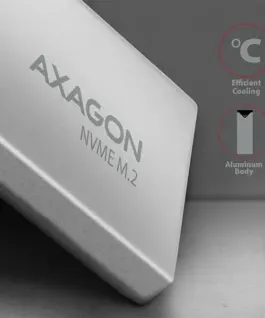 AXAGON Box EEM2-UG2 USB-C 3.2 Gen 2 – M.2 NVMe SSD 42-80mm