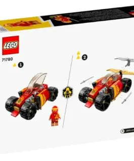 Alternative view of LEGO Kai’s Ninja Race Car EVO