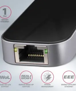 AXAGON HMC-6GL 3x USB-A