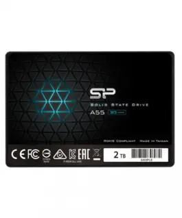 Silicon Power SSD drive Slim Ace A55 2TB 25 inch SATA3 500/450 MB/s 7mm