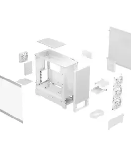 Alternative view of Fractal Design кутия Pop XL Air RGB бял TG Clear Tint