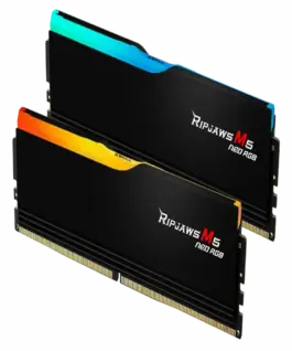 Alternative view of Памет за компютър G.SKILL Ripjaws M5 Neo RGB 48GB (2x24GB) DDR5-6000 CL30 - AMD EXPO
