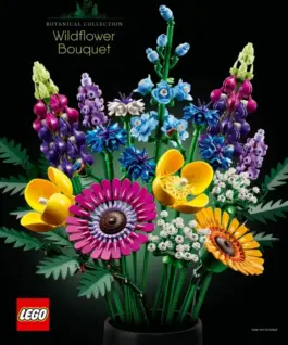 Alternative view of LEGO LEGO Botanicals Wildflower Bouquet (10313)
